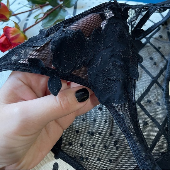 Le Perla Ninfea polka dot thong panties IT3 & IT4 - Picture 6 of 9